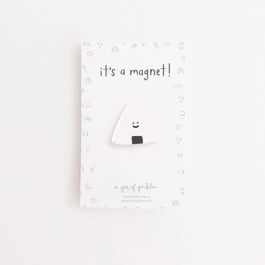Onigiri Wood Magnet