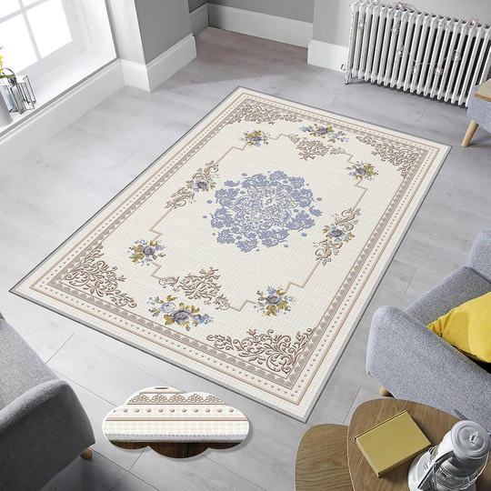 Nannie Flatweave Beige/Grey Rug