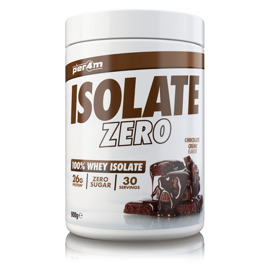 (Chocolate) Per4m Whey Protein Isolate Shake 900g 30 Serve