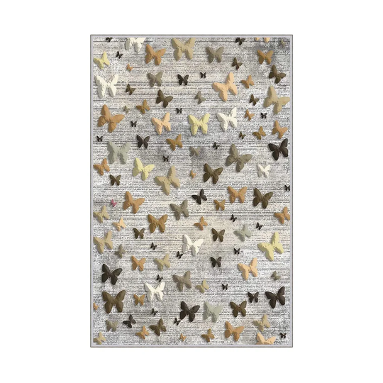 Aida Power Loom Grey/Brown Rug