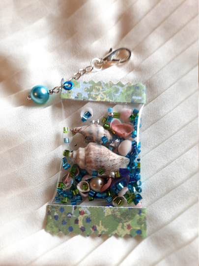 Candy Wrapper Charm Shells. No 2