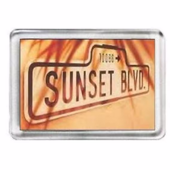 Sunset Boulevard. The Musical. Fridge Magnet