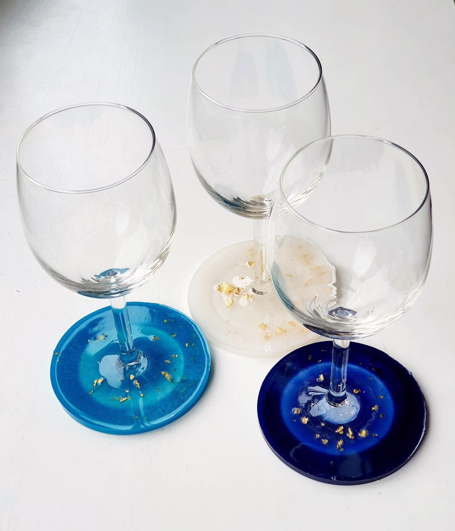 Hand Decorated Coloured Glitter Wine Glass For Her Birthday Gift For Lovers Personalised Unique