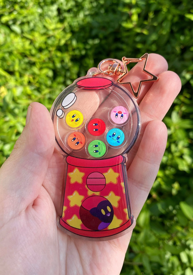 Bubblegum Poyo Shaker Charm