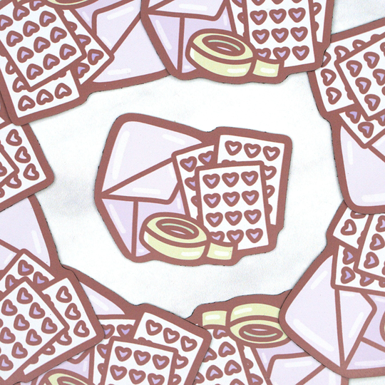 Happy Mail Magnet | Purple Reign Fridge Magnet, Planner Cart Accessories