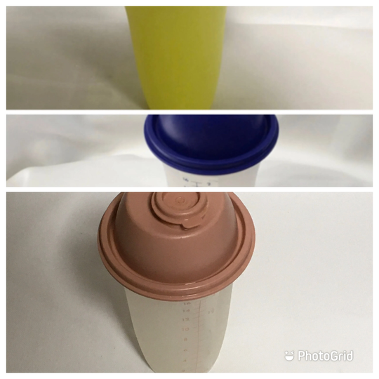 Tupperware Quick Shake Blender With Cap Flip Top 845 846 844 564 Orange Blue Pink Salad Dressing Milk Gravy Mix Rv Camping You Pick