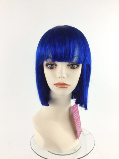 Cosplay Anime Wavy Bob Fun Royal Blue Wig By Funtasy Wigs Tweens/Teens