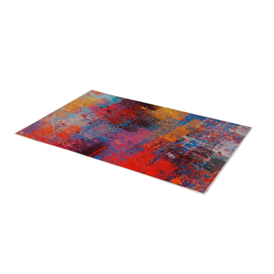 Lachina Flatweave Pink/Blue/Orange Rug
