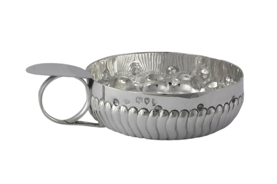 Antique - Sterling Silver William Comyns Tastevin/Wine Tasting Cup