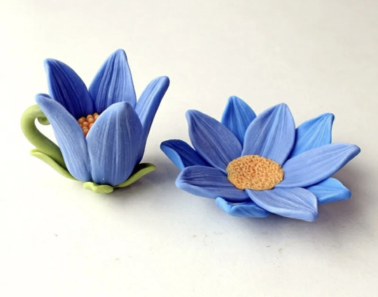 3D Bluebell Silicone Mold Soap Resin Teacup Flower