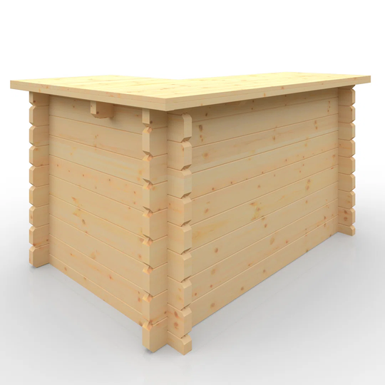 Tiger 6X4 L Shaped Log Bar
