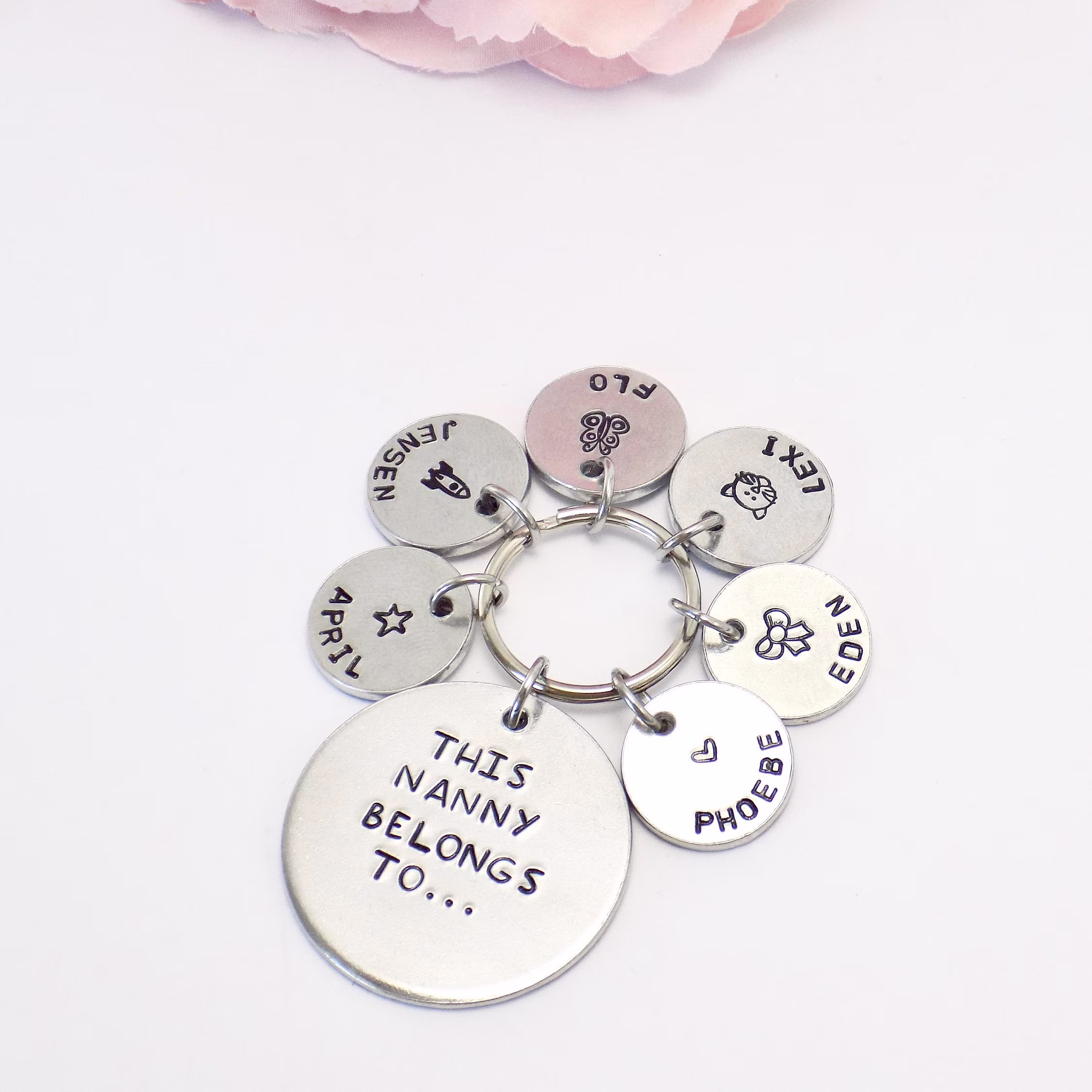 Nanny Keyring, From The Bump, This Belongs Mother's Day, Nan Gift, Nana Gift Grandkids