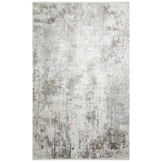 Zelie Machine Woven Cream/Grey Rug