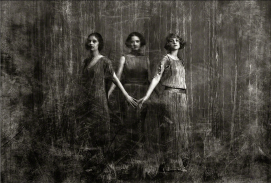 Isadora Duncan Dancers By Arnold Genthe, C.1920 - Postcard