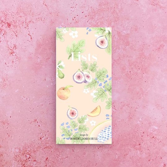 Fruit & Flowers Magnetic List Pad