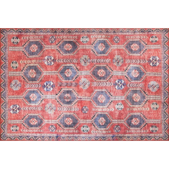 Mcdonald Blue/Red Rug