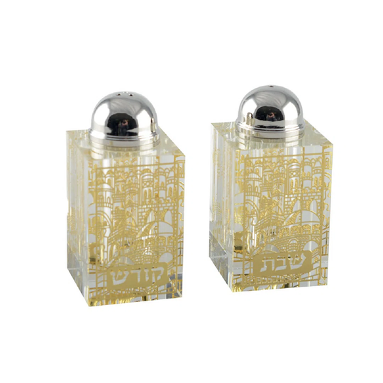 Crystal Salt and Pepper Shaker Set