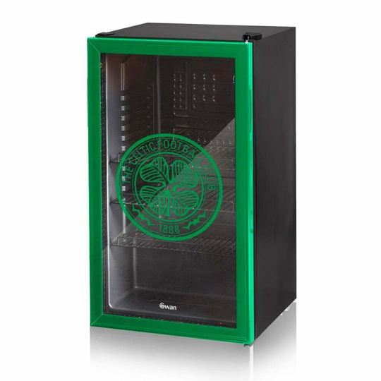 Swan Celtic Under Counter Fridge 80L Glass Front Adjustable Thermostat SR12030CELN