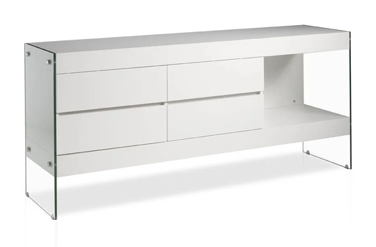 183 Cm Wide 4 Drawer Sideboard