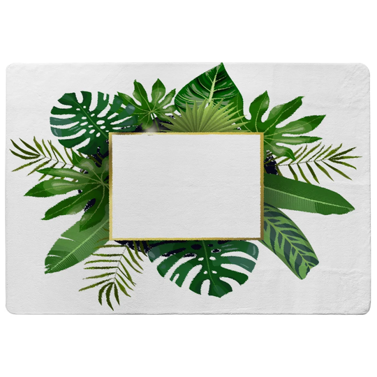 Okabena Shaggy White Area Rug