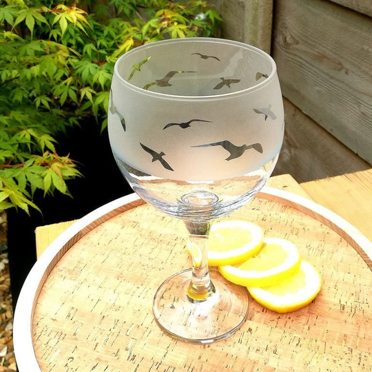 Gin Glass - Seagull