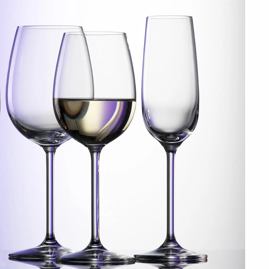 Ajabah 18 Piece Lead Free Crystal Assorted Glassware Set