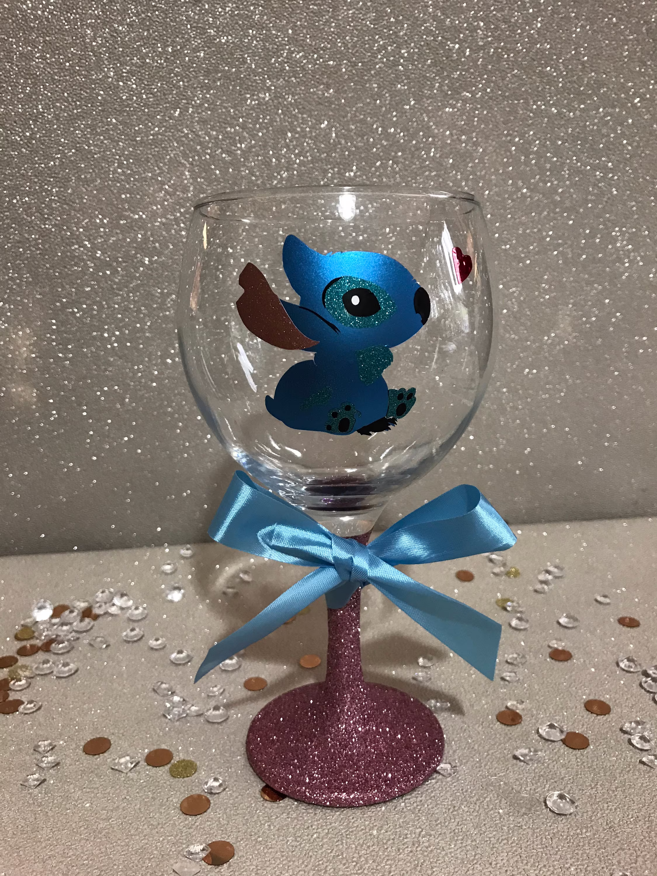 Personalised Glass, Gin Personalised Glitter Flask, 21st Birthday 30Th Gift