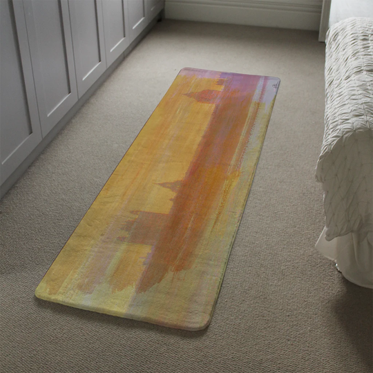 Kneeland Bigben Mist Designer Shaggy Orange/Pink Rug