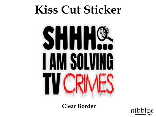 Stickers | Magnets Decal Fridge Magnet Laptop Sticker Decorative Gift True Crime Cold Case Solving Tv Crimes Shows
