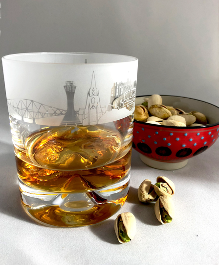 Edinburgh Whiskey Glass | Tumbler Gifts Gift For Him Under 20 Best Man