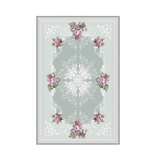Gonzales Flatweave Pink/Blue Rug