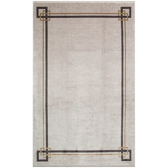 Danny-James Machine Woven Grey Rug