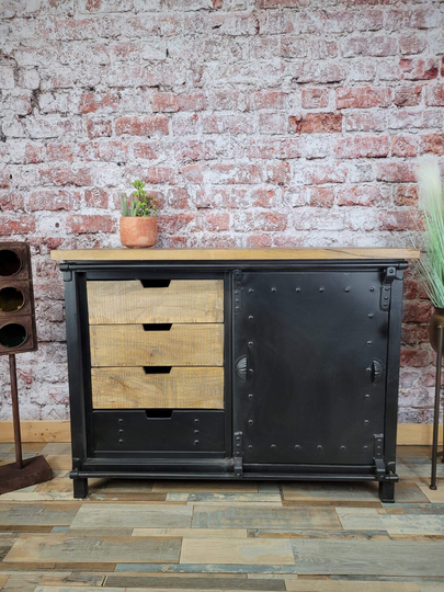 Industrial Sideboard Cabinet