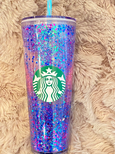 24Oz Snowglobe Tumbler