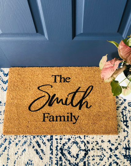 Custom Family Doormat || Doormat ||Funny Stylish Gift Ideas ||Housewarming Gifts