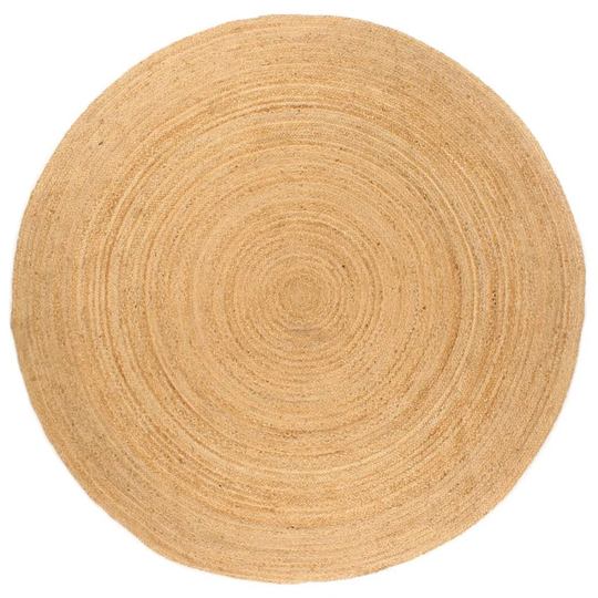 Odebolt Hand Hooked Beige Rug