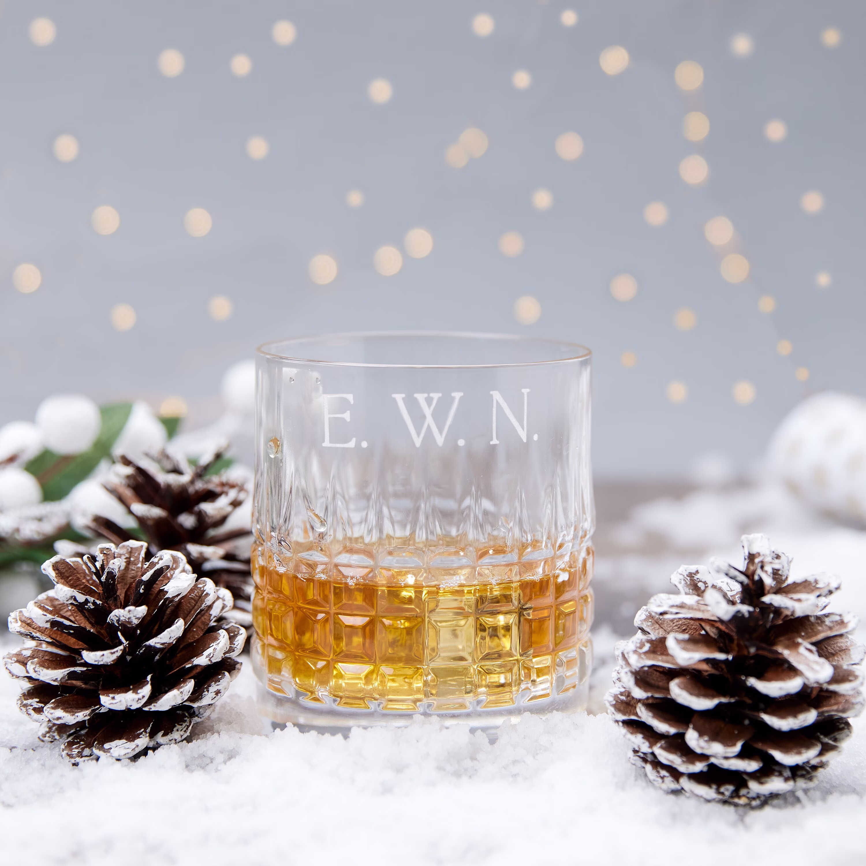 Personalized Crystal Whiskey Glass, Personalised Whisky Gift For Him, Old Fashioned Bourbon Gifts Dad