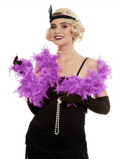 Feather Boa, Party Accessories, Flapper Costume, 20's Dress