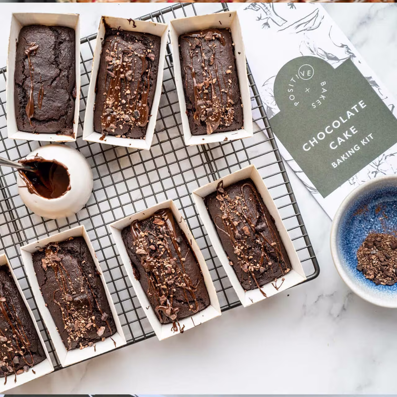 Chocolate Cake Baking Kit | Vegan, Gluten Free, Dairy Eggless