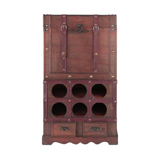 Faiz Bar Cabinet with Wine Storage