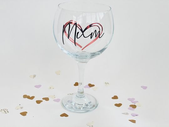 Personalised Gin Glass - Mother's Day Glass Gift Gift For Her Gifts Mum Christmas
