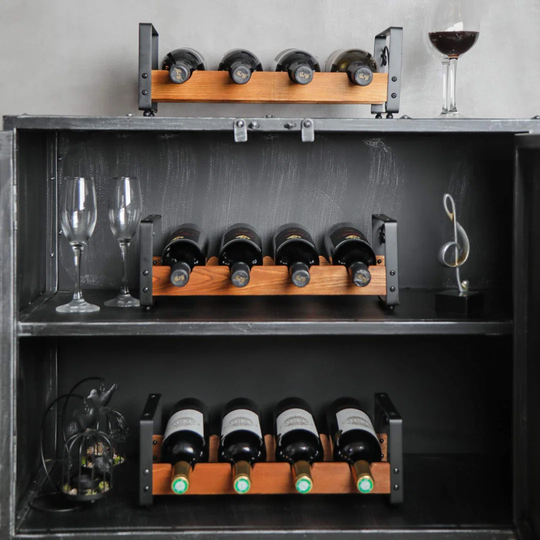 Stackable Wine Rack Organizer Holder Stand