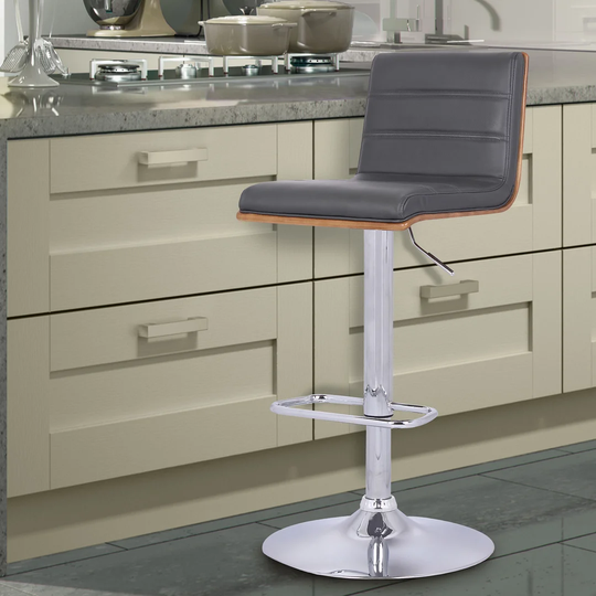 Branch Height Adjustable Swivel Bar Stool