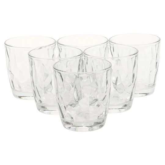 Diamond 305ml Glass Drinking Glass
