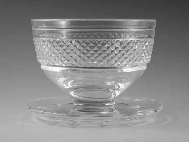 Waterford Crystal - Cashel Cut Sundae Dish Glass/Glasses 3 1/8