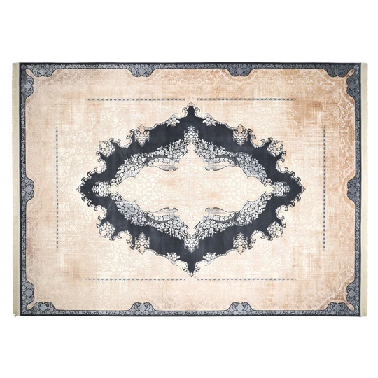 Bearden Tufted Blue/Beige Rug