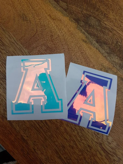 Personalised Initial Self Adhesive Vinyl Sticker Decal Water Bottle Mug Tumbler Glass Wedding Laptop Labels Party Kids Name Tag Bridal Bride