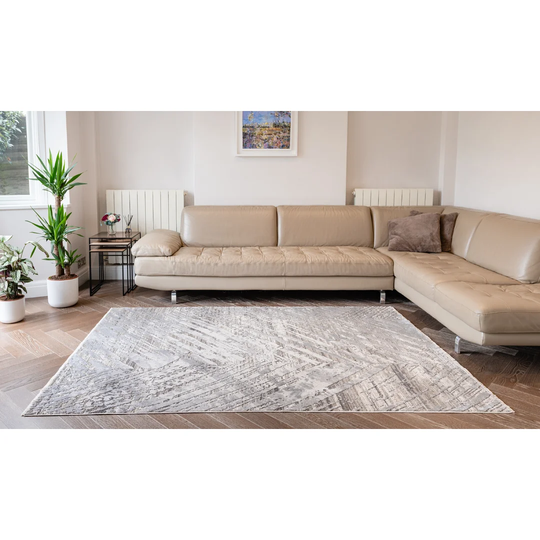 Higgston Onyx Tufted Beige/Brown Rug