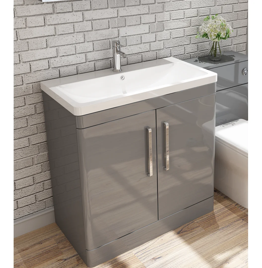 Johannes 800mm Free-standing Single Vanity Unit
