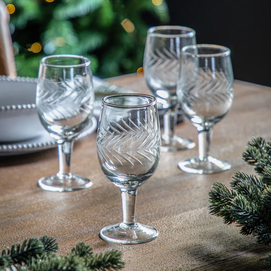 Farah Wine Glass Clear (4Pk) 70X70x160mm